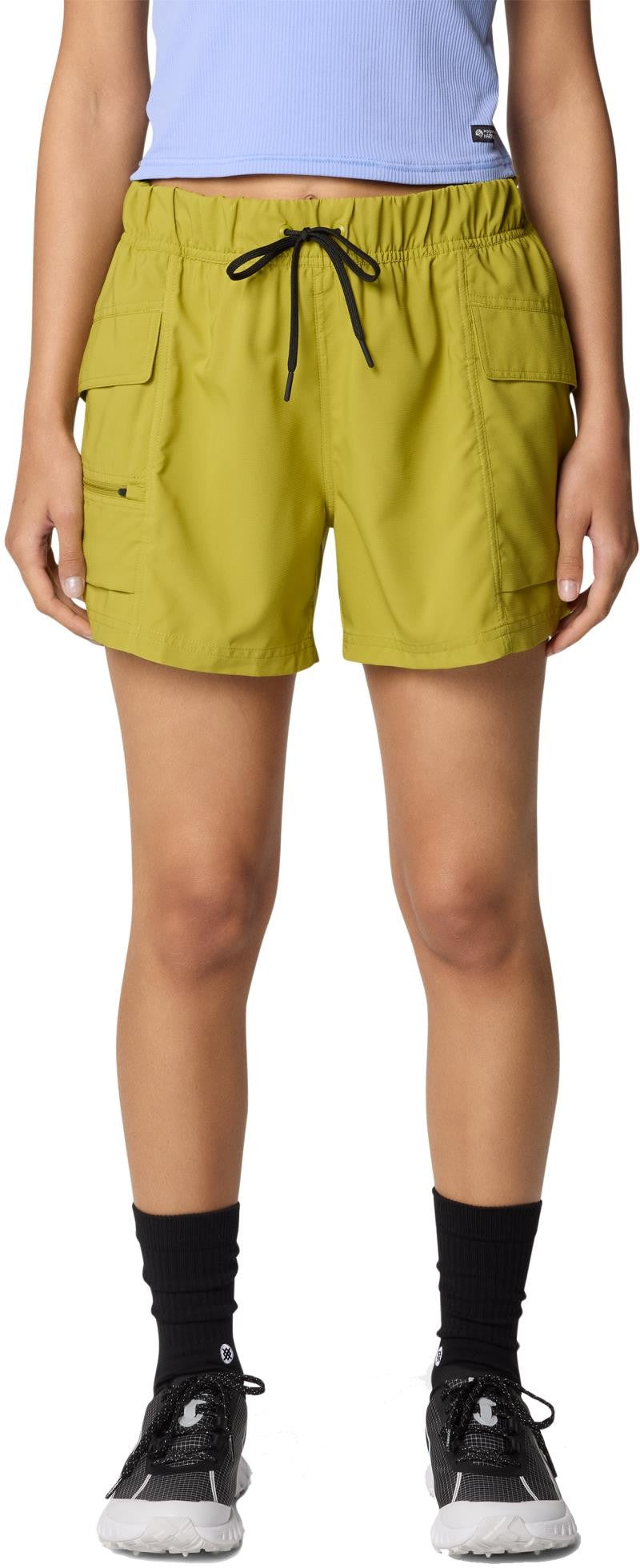 Trail Sender Shorts - Womens - moon moss 1