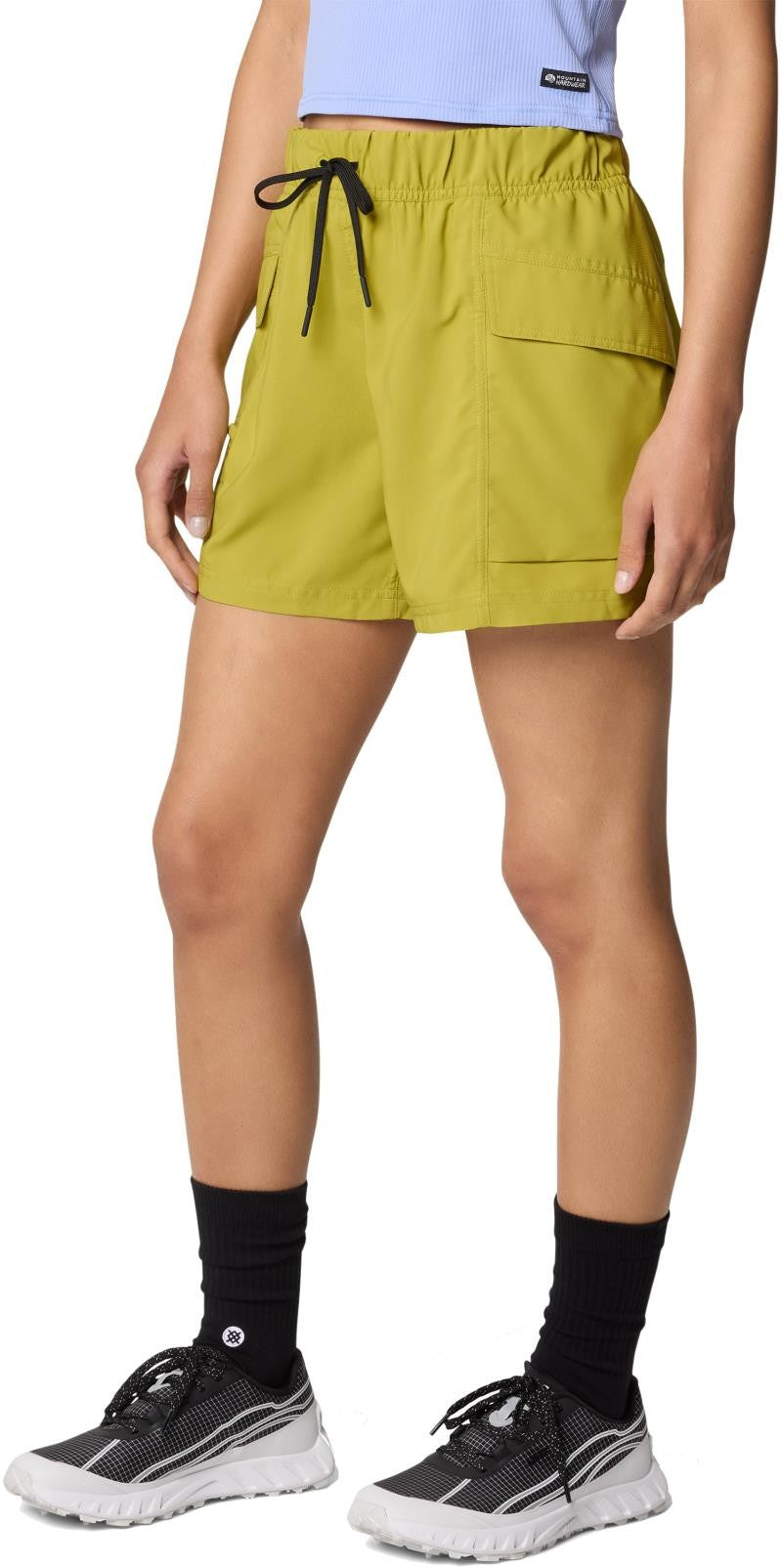 Trail Sender Shorts - Womens - moon moss 1