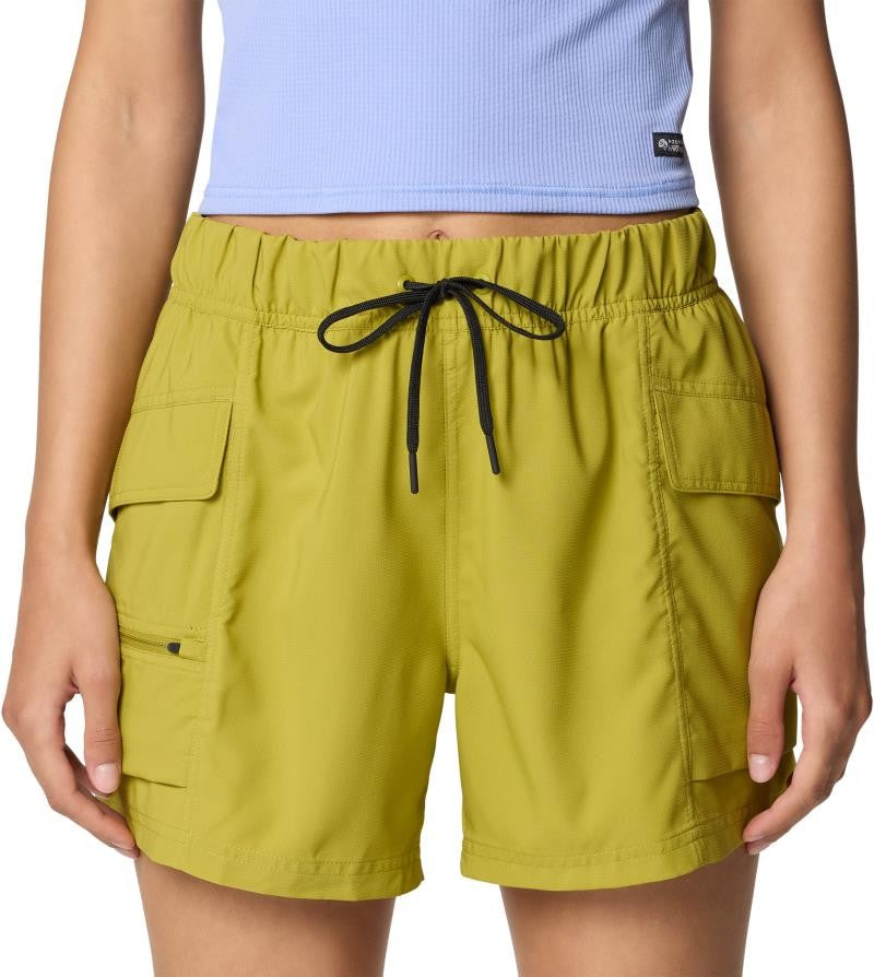 Trail Sender Shorts - Womens - moon moss 1