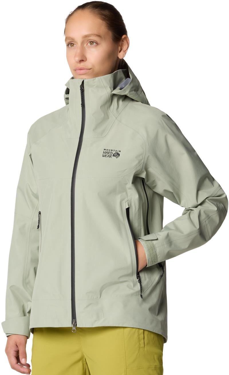Trailverse GTX Jacket - Womens - white sage 1