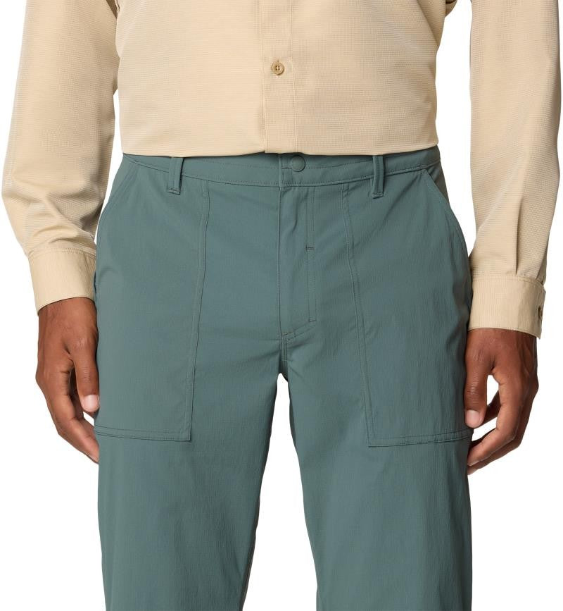 Traxion Trail Pants, 32" Inseam - Mens - black spruce 1