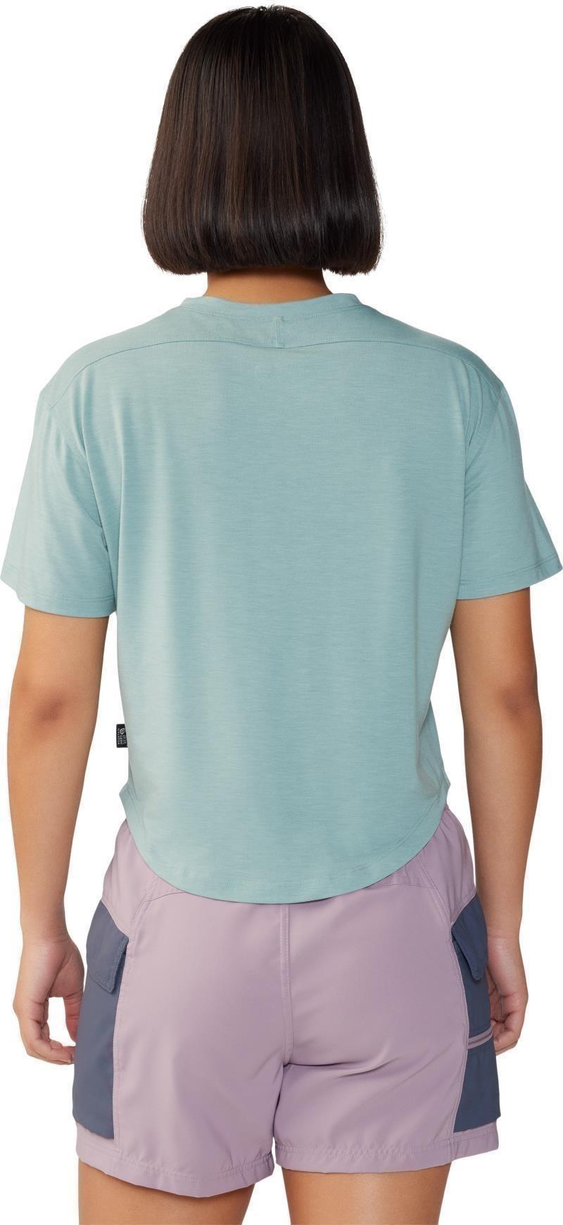 Trekkin Go SS - Womens - lichen green 1