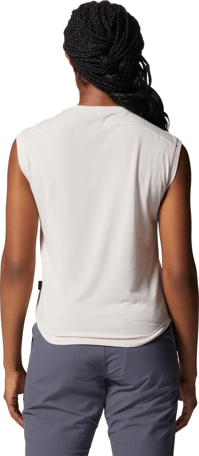 Trekkin Go Sleeveless - Womens - White Sprite 2