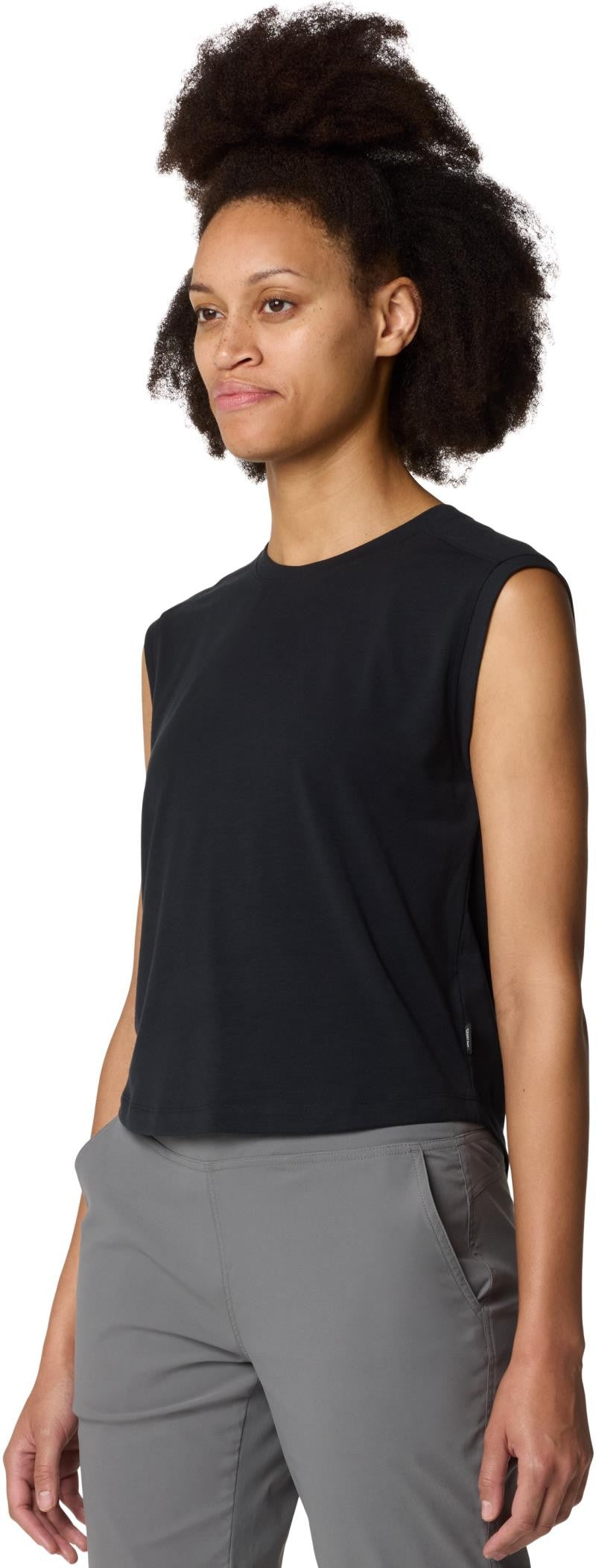 Trekkin Go Sleeveless - Womens - black 1