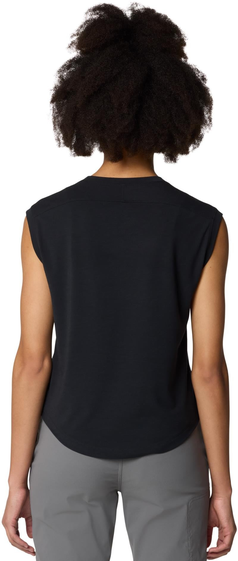 Trekkin Go Sleeveless - Womens - black 1