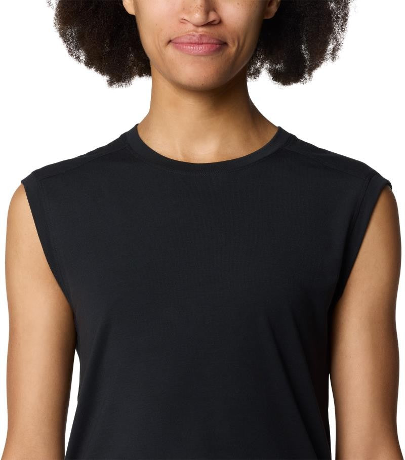Trekkin Go Sleeveless - Womens - black 1