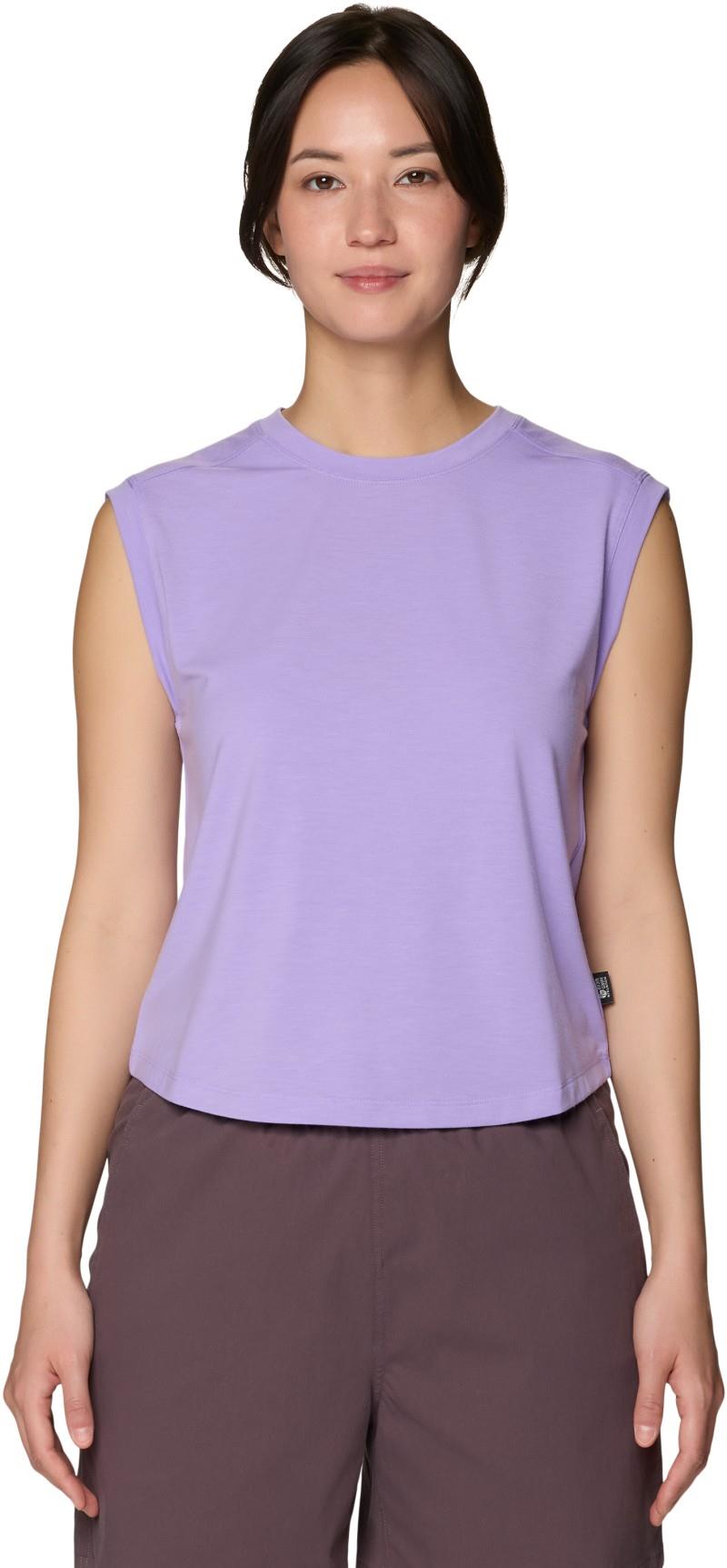Trekkin Go Sleeveless - Womens - harbor violet 1