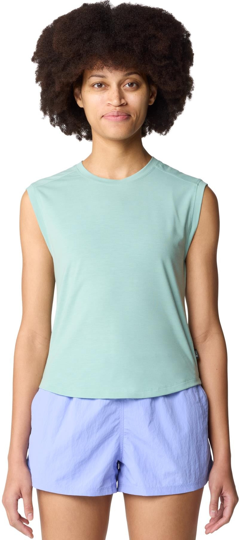 Trekkin Go Sleeveless - Womens - mineral spring 1