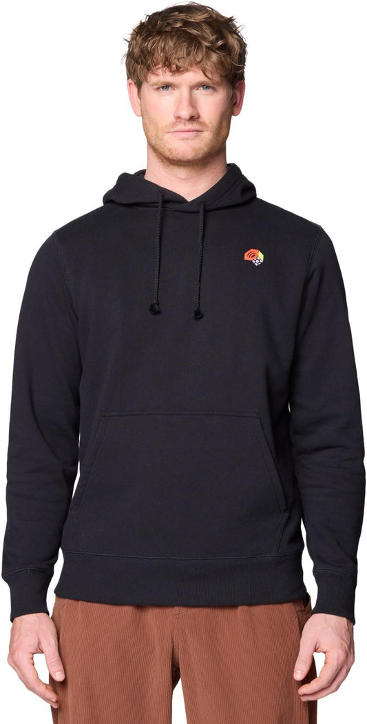 Tri-Color Logo Hoody - Mens - black 1