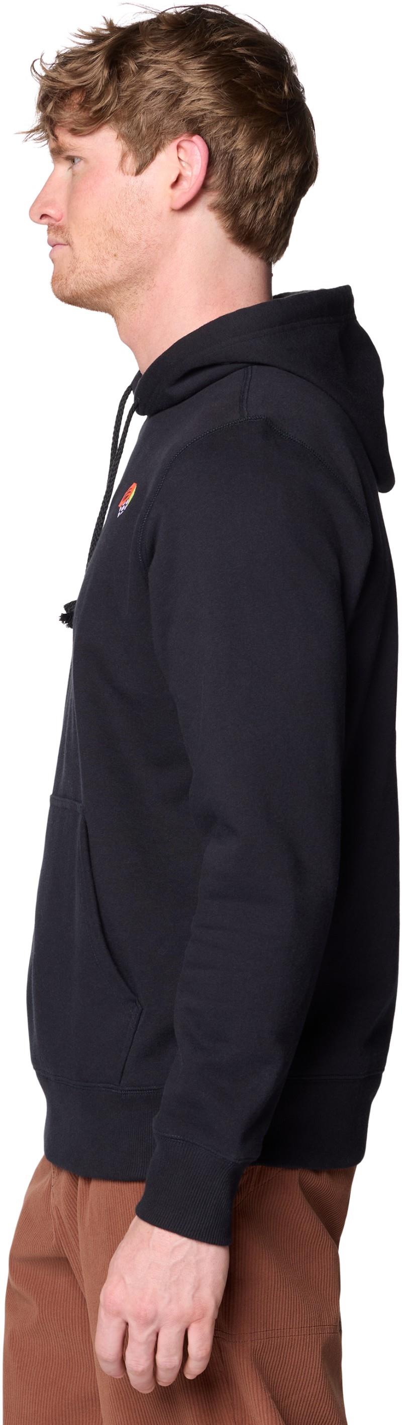 Tri-Color Logo Hoody - Mens - black 1