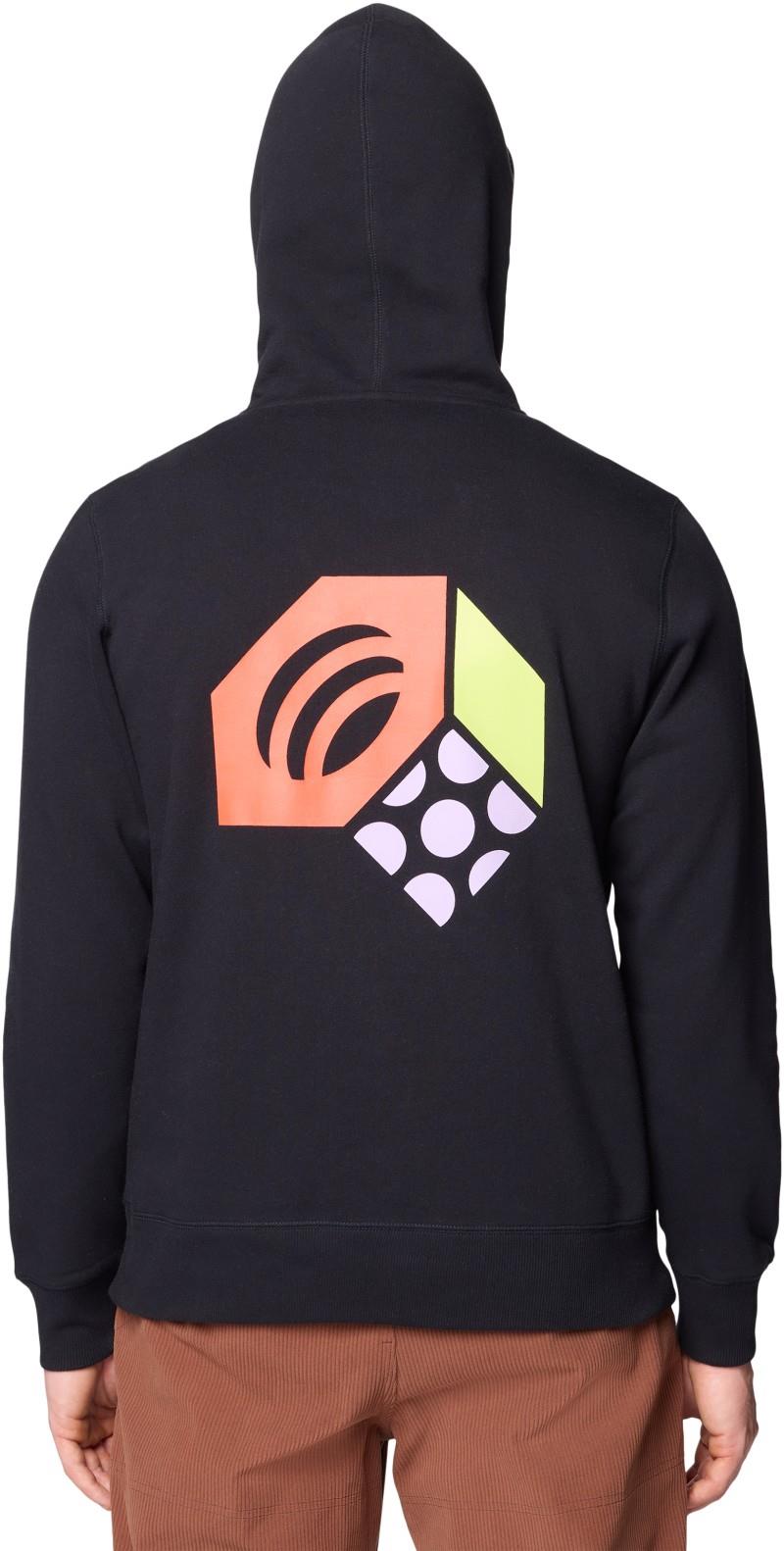 Tri-Color Logo Hoody - Mens - black 1