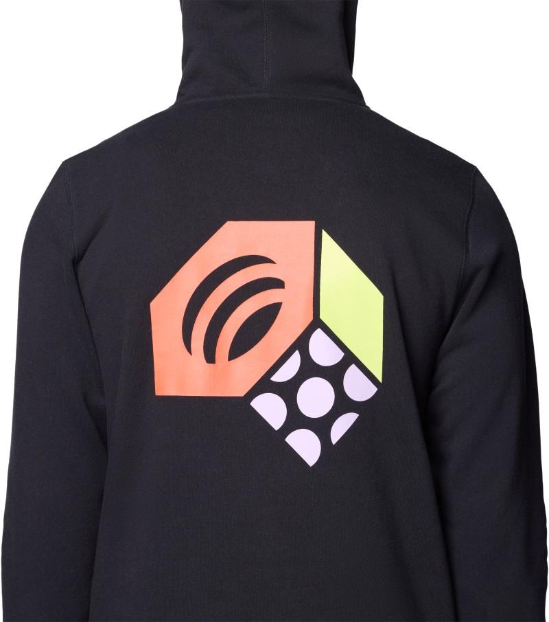 Tri-Color Logo Hoody - Mens - black 1