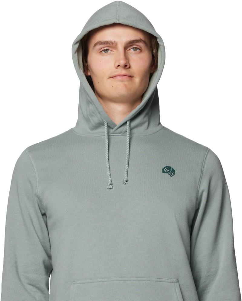 Tri-Color Logo Hoody - Mens - wet stone 1