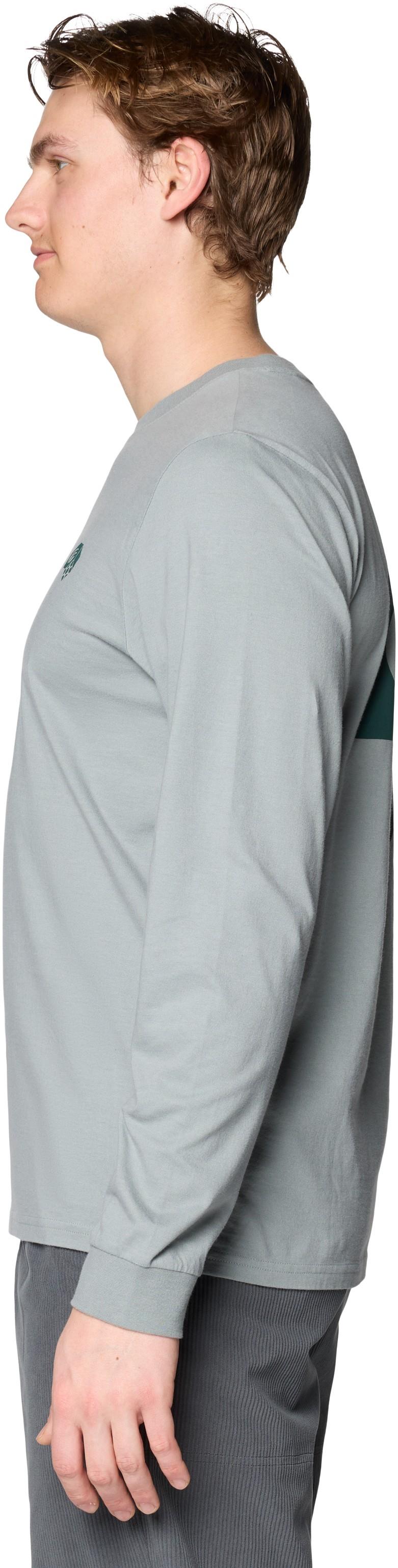 Tri-Color Logo LS - Mens - wet stone 1
