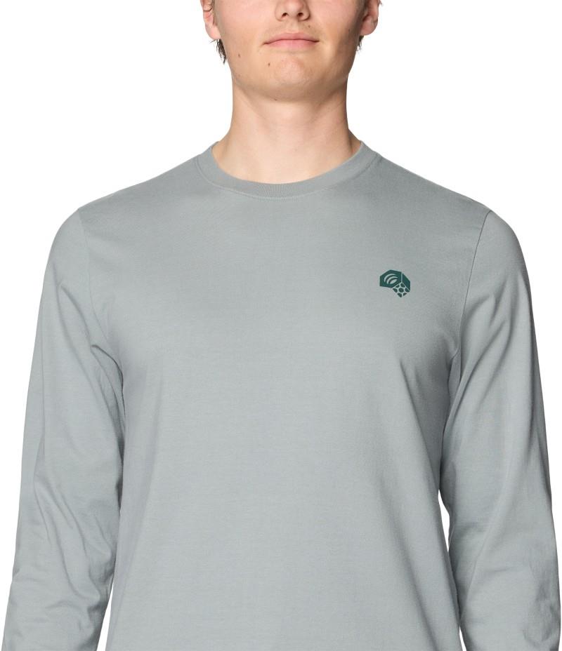 Tri-Color Logo LS - Mens - wet stone 1
