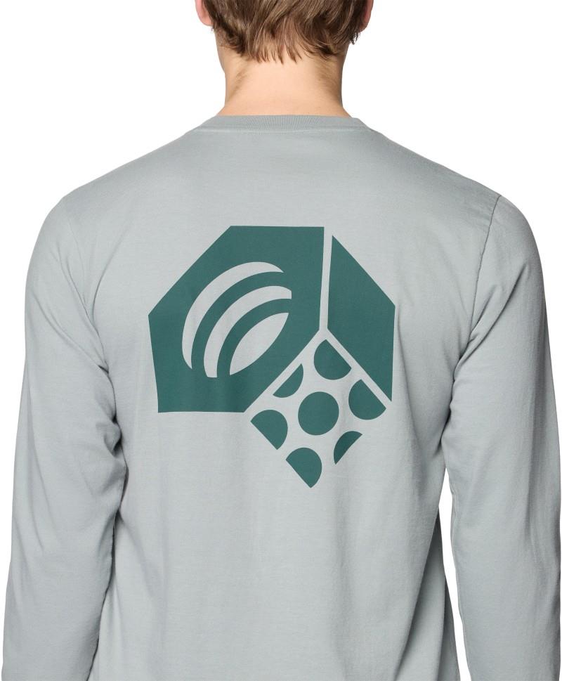 Tri-Color Logo LS - Mens - wet stone 1