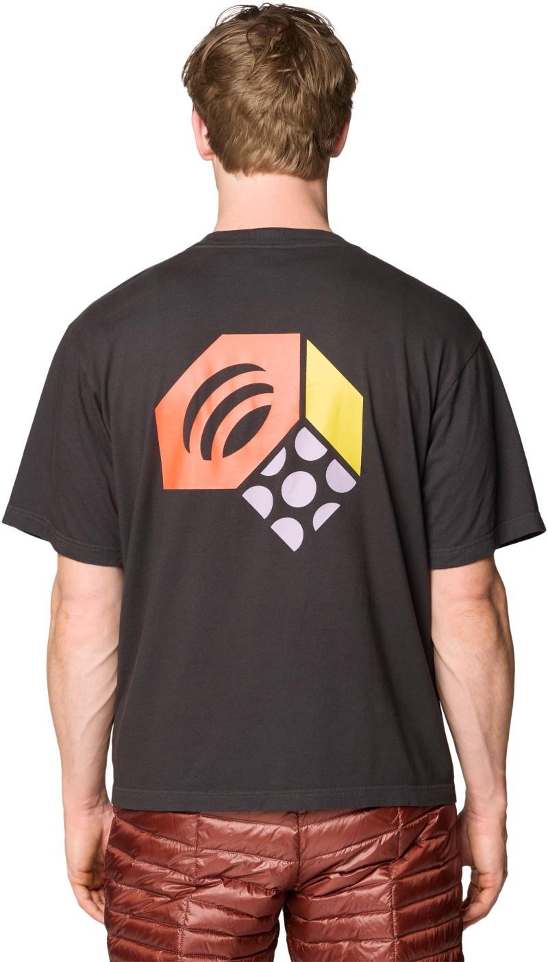 Tri-Color Logo SS - Mens - stealth grey 1