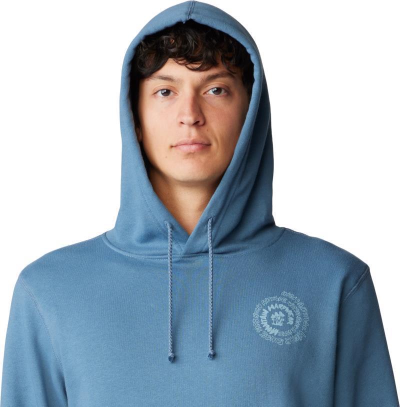 Type Swirl Pullover Hoody - Mens - Adriatic Blue 6