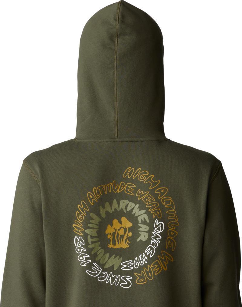Type Swirl Pullover Hoody - Mens - Dark Pine 3