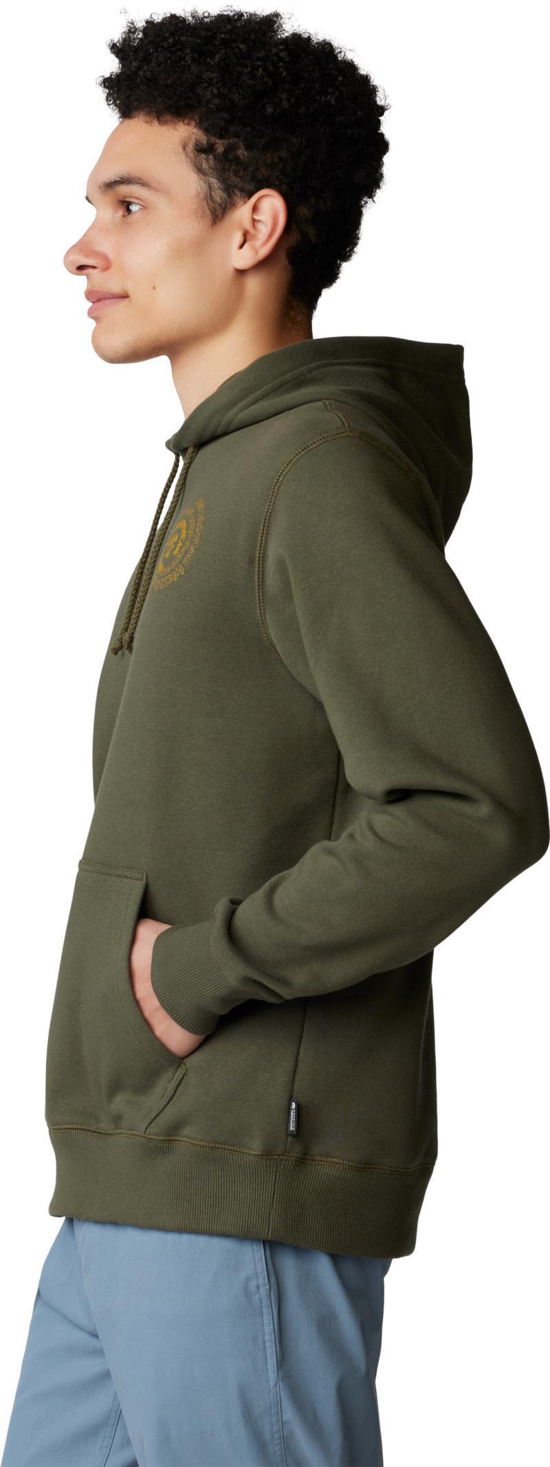 Type Swirl Pullover Hoody - Mens - Dark Pine 6