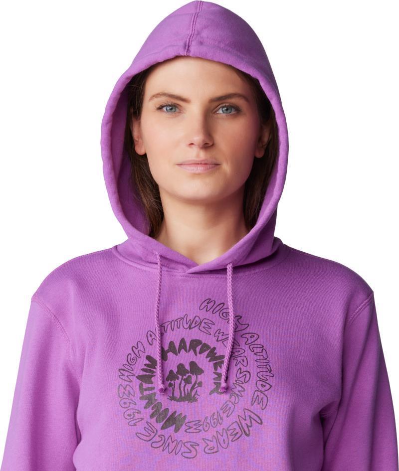 Type Swirl Pullover Hoody - Womens - Lilac Glow 7