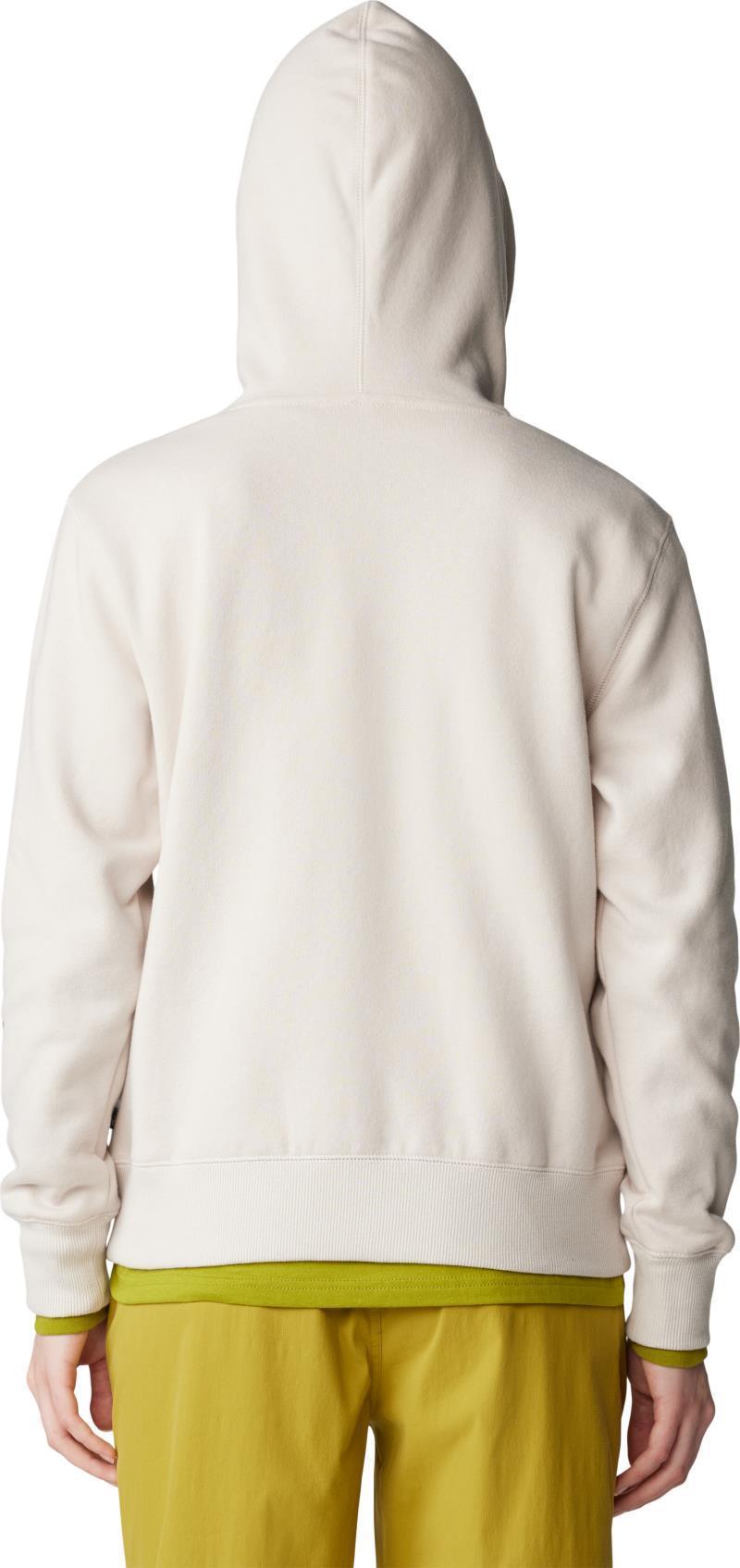 Type Swirl Pullover Hoody - Womens - Talc 2