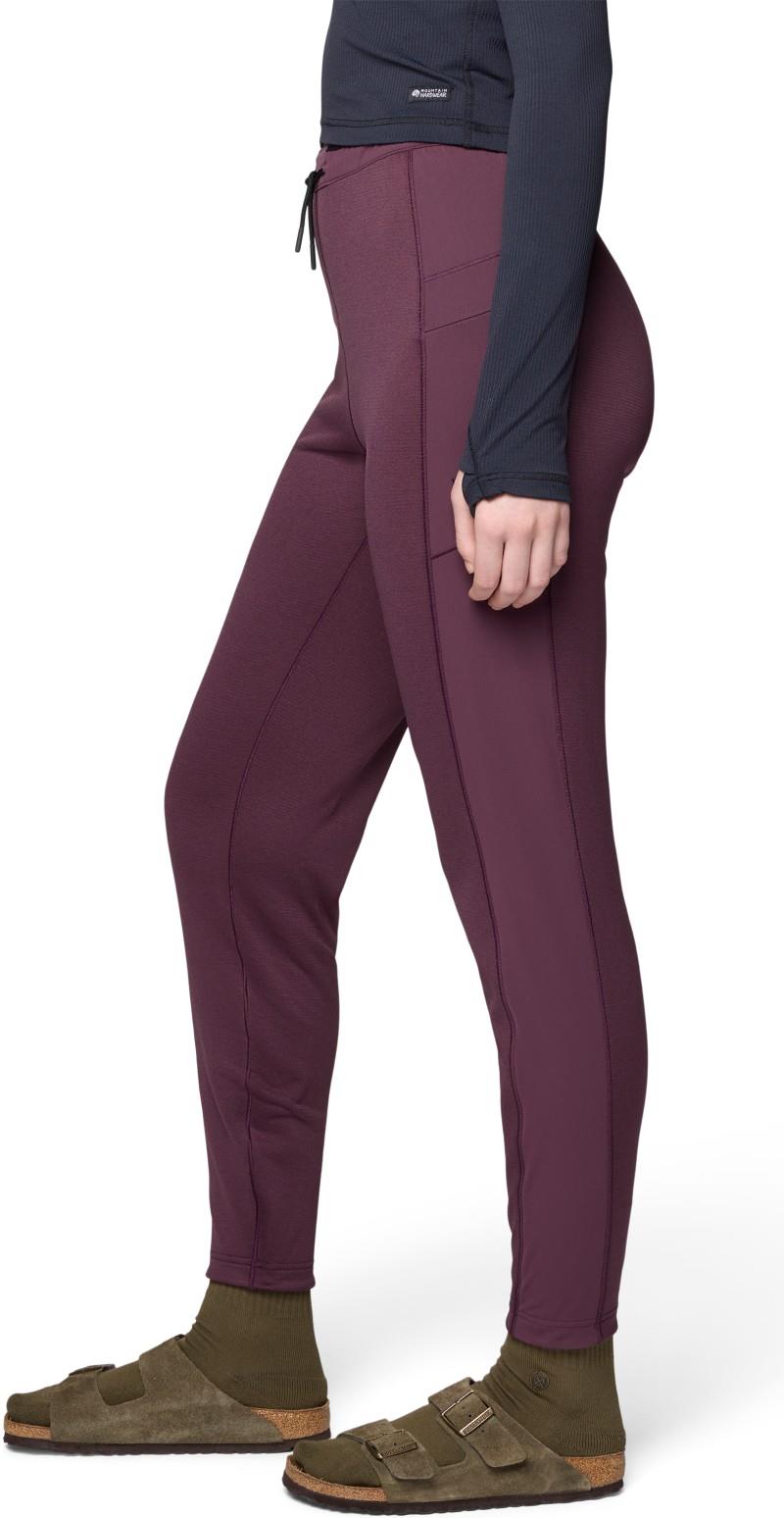 Up First Tech Fleece Pants, Reg - Womens - blackberry 1