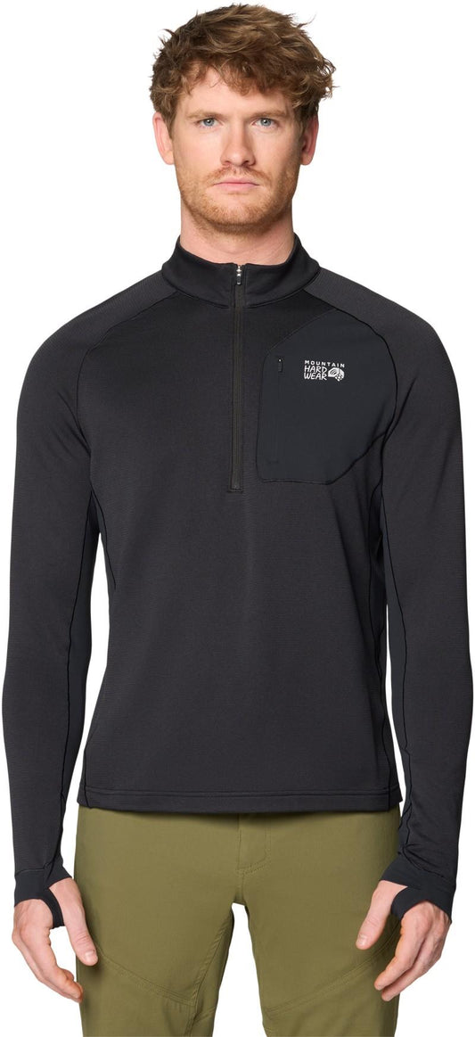 Up First Tech Fleece 1/4 Zip - Mens - black 1