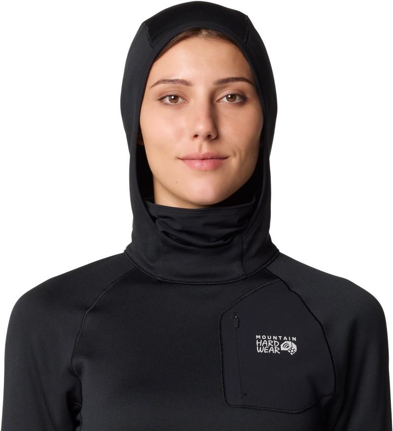 Up First Tech Fleece Hoody - Womens - black 1