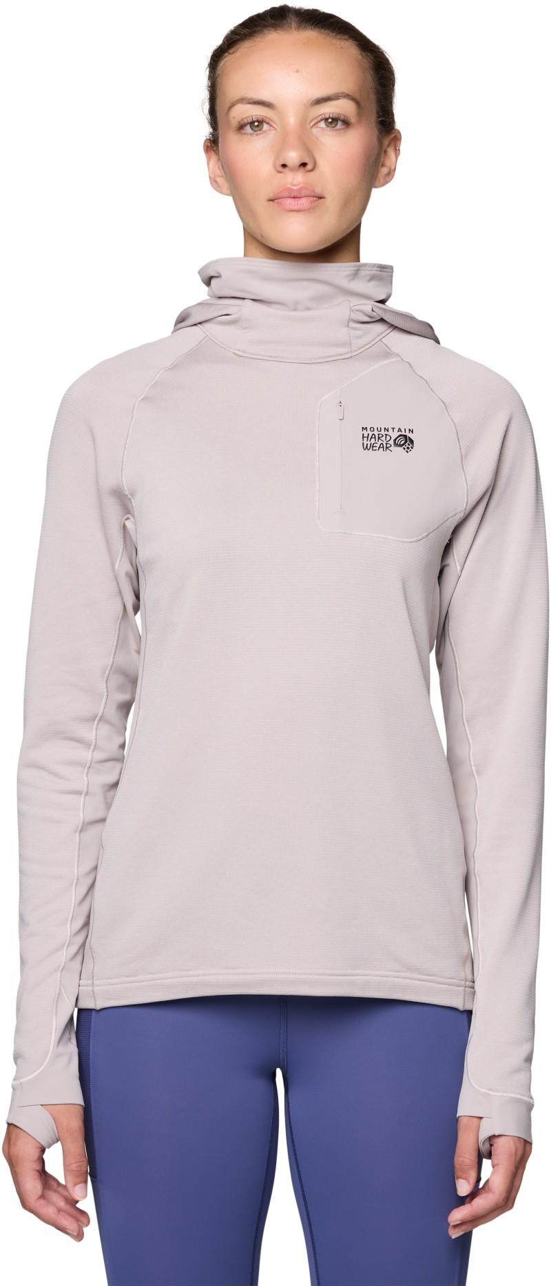 Up First Tech Fleece Hoody - Womens - light mystic 1