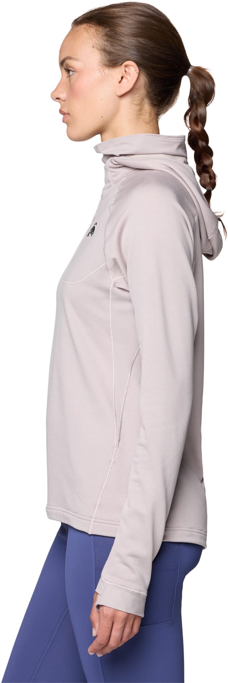 Up First Tech Fleece Hoody - Womens - light mystic 1