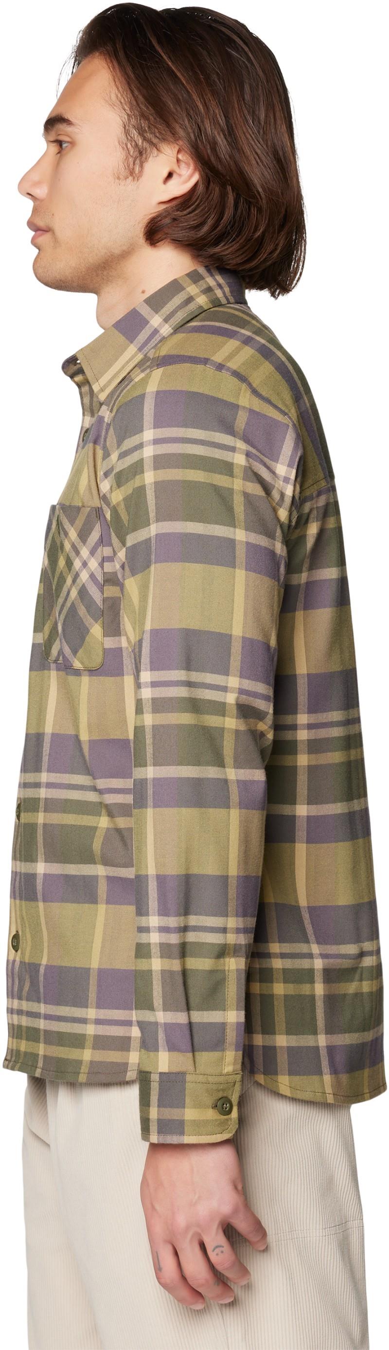 Voyager One LS Flannel - Mens - dark pine amsterdam plaid 1