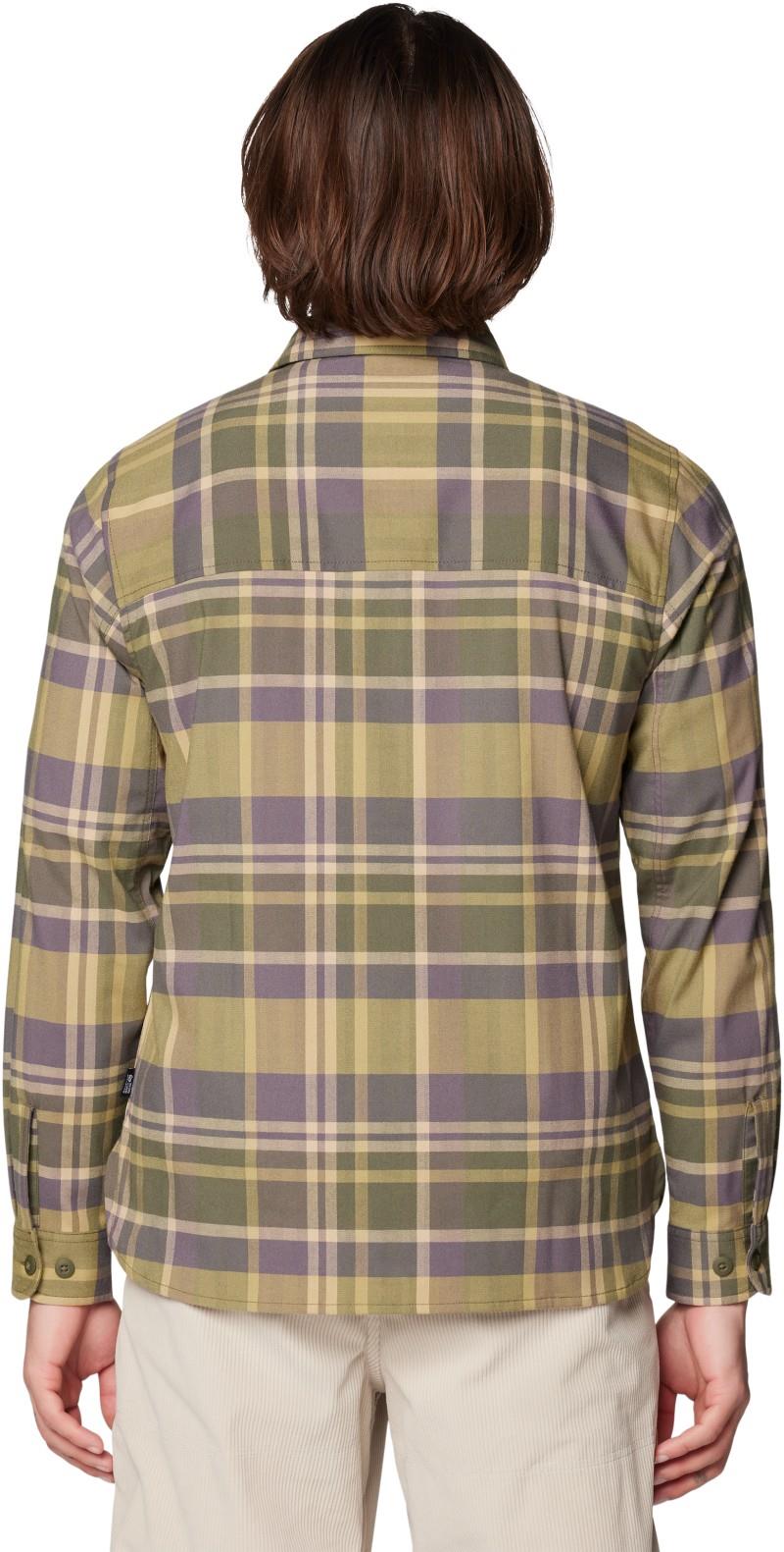 Voyager One LS Flannel - Mens - dark pine amsterdam plaid 1