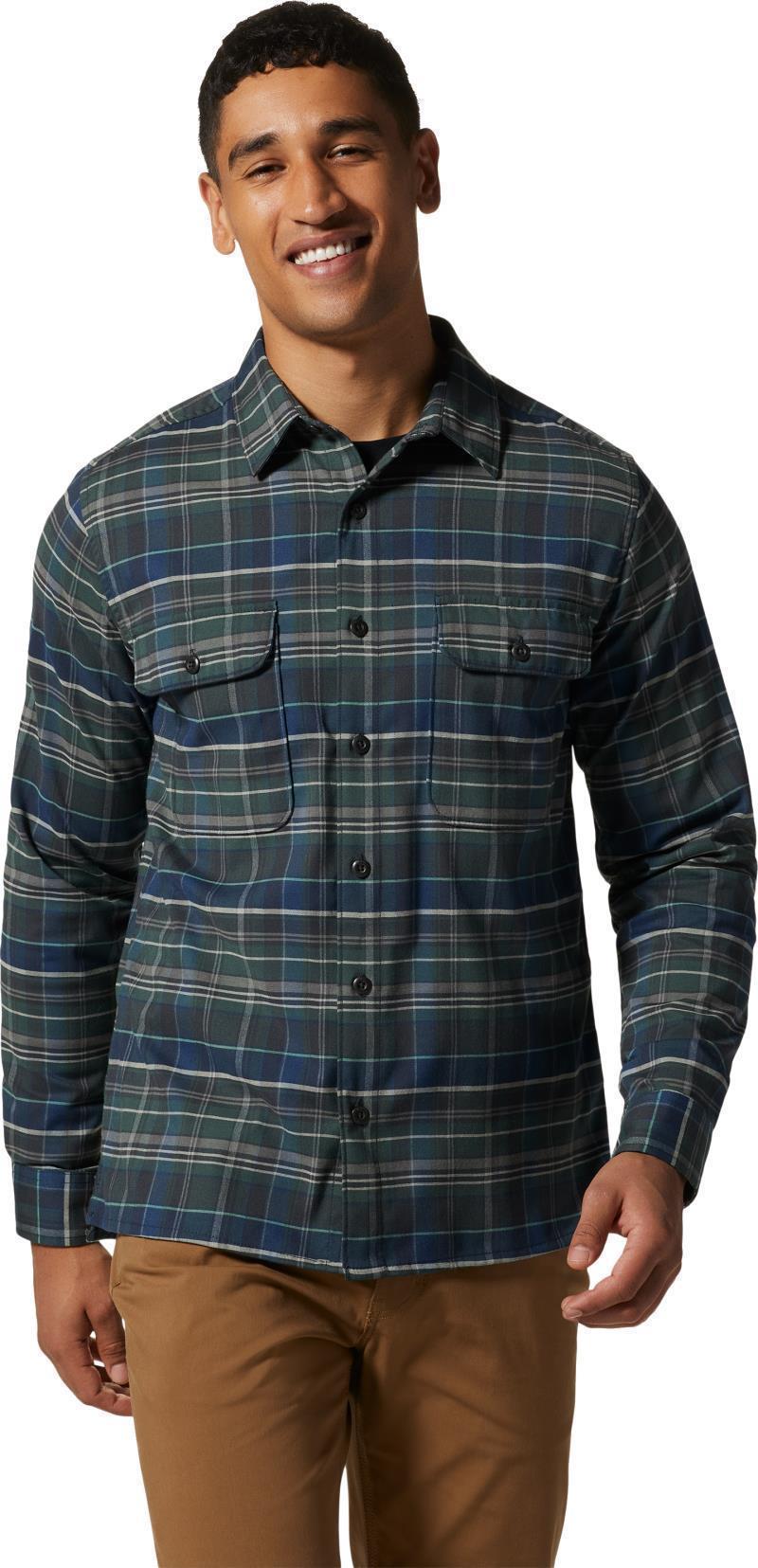 Voyager One LS Shirt - Mens - Black Spruce 1