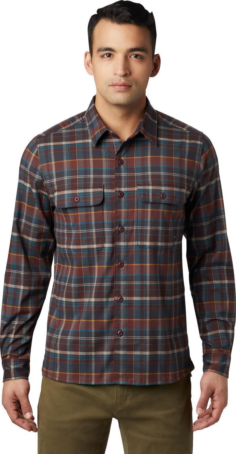 Voyager One LS Shirt - Mens - Dark Umber 1