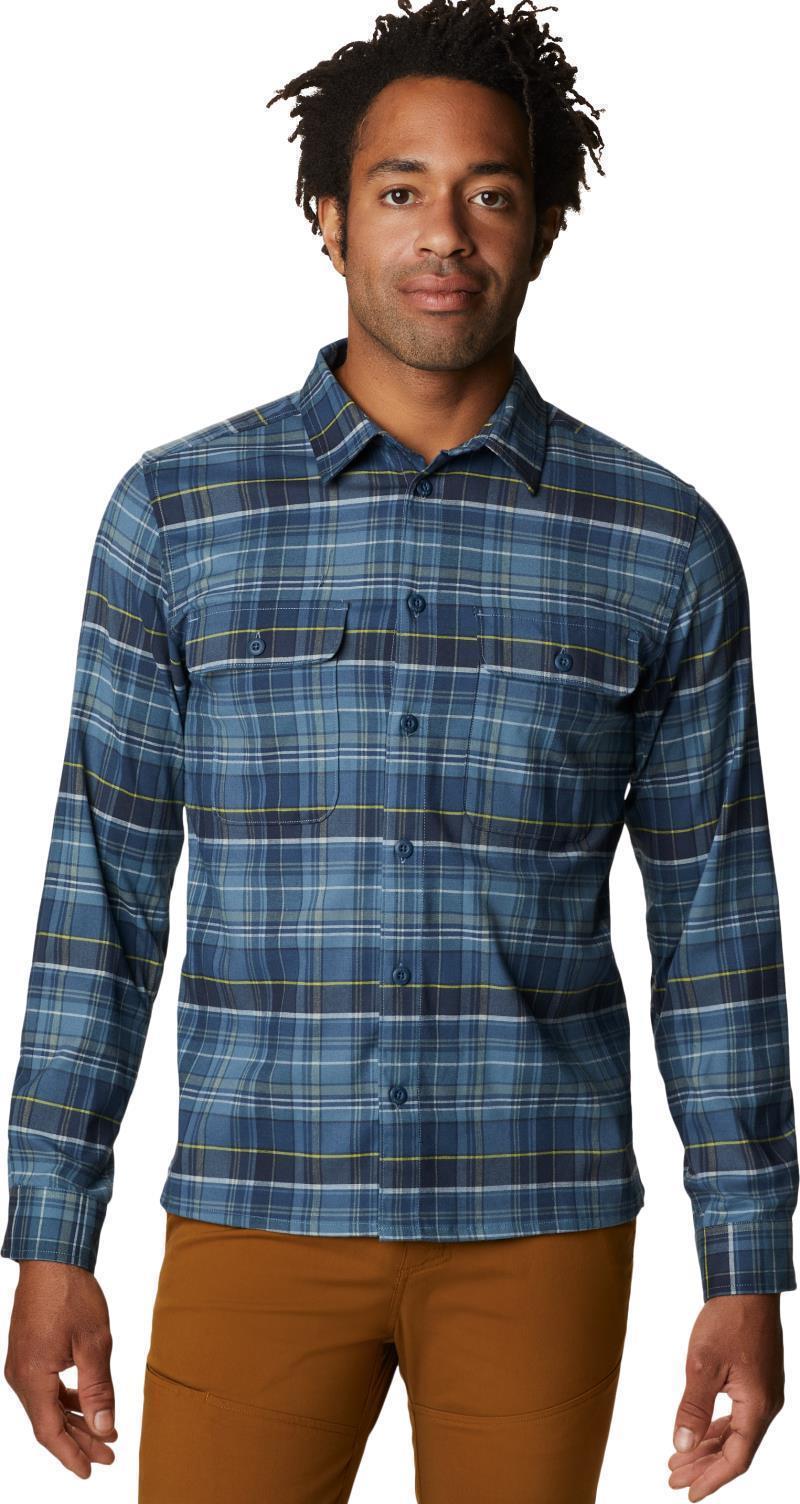 Voyager One LS Shirt - Mens - Light Zinc 1