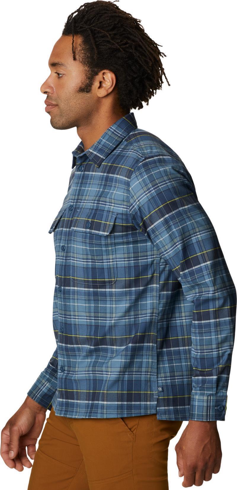 Voyager One LS Shirt - Mens - Light Zinc 3