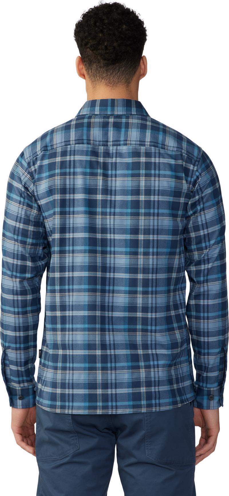Voyager One LS Shirt - Mens - Light Zinc Bucket List Plaid 4