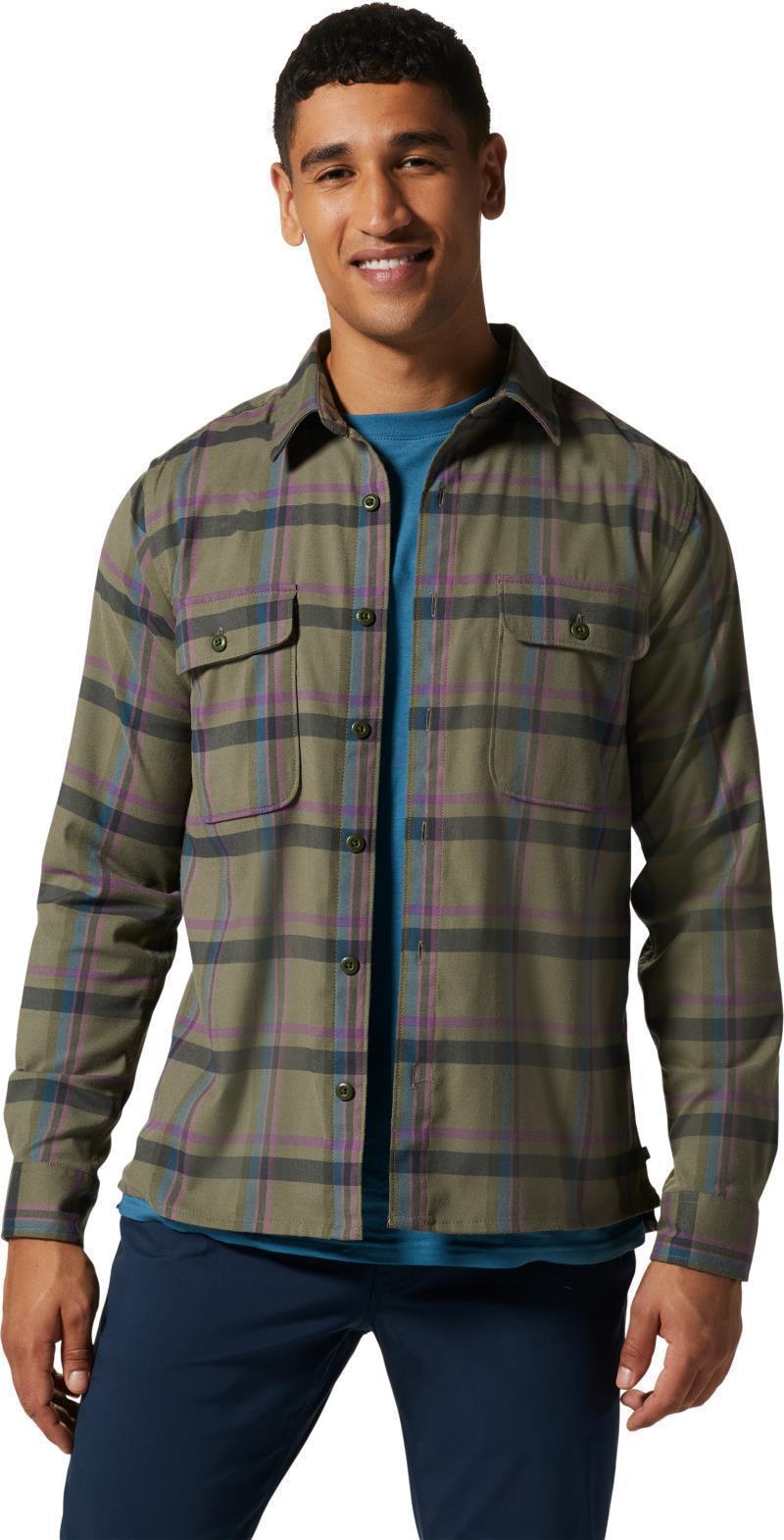 Voyager One LS Shirt - Mens - Stone Green 1