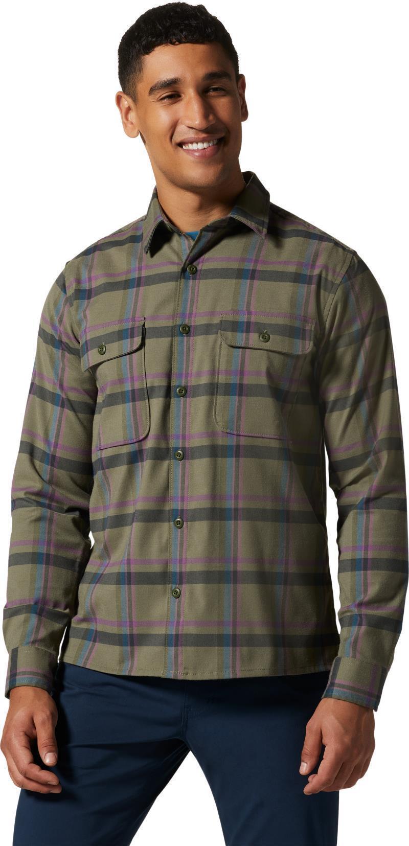 Voyager One LS Shirt - Mens - Stone Green 2