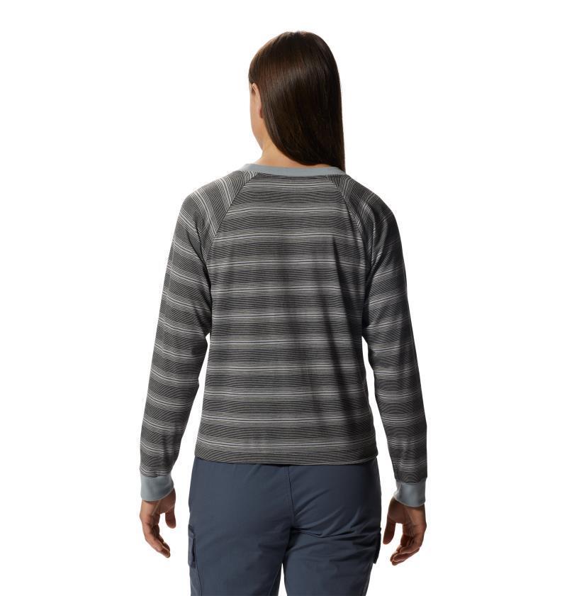 Wander Pass LS - Womens - Plumas Grey Pacific Stripe 2
