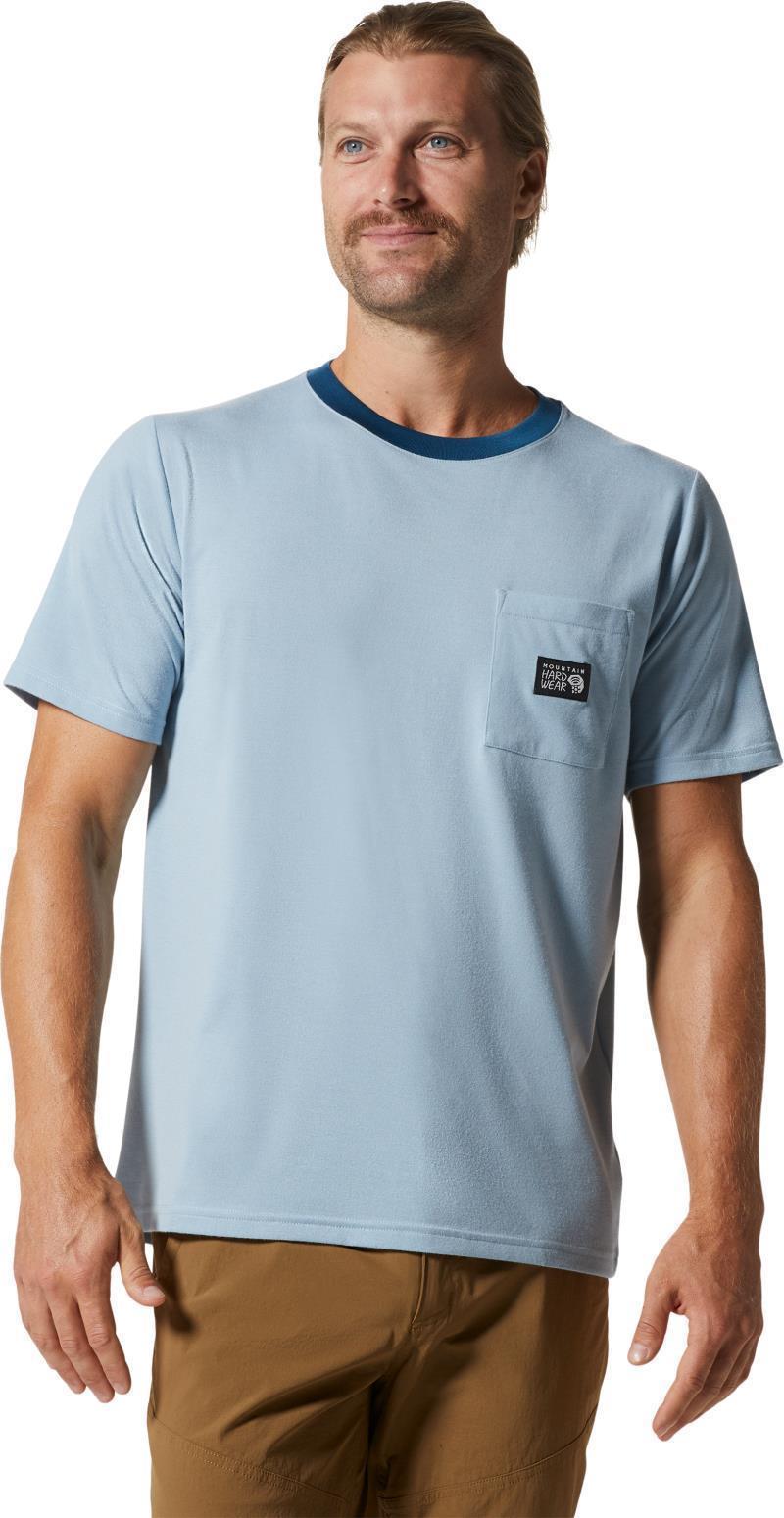 Wander Pass SS - Mens - blue chambray eoe heather 1