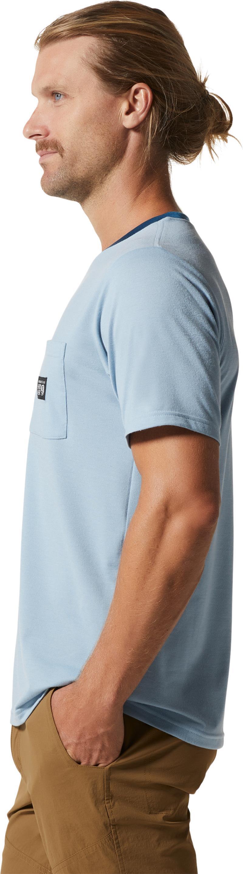 Wander Pass SS - Mens - blue chambray eoe heather 1