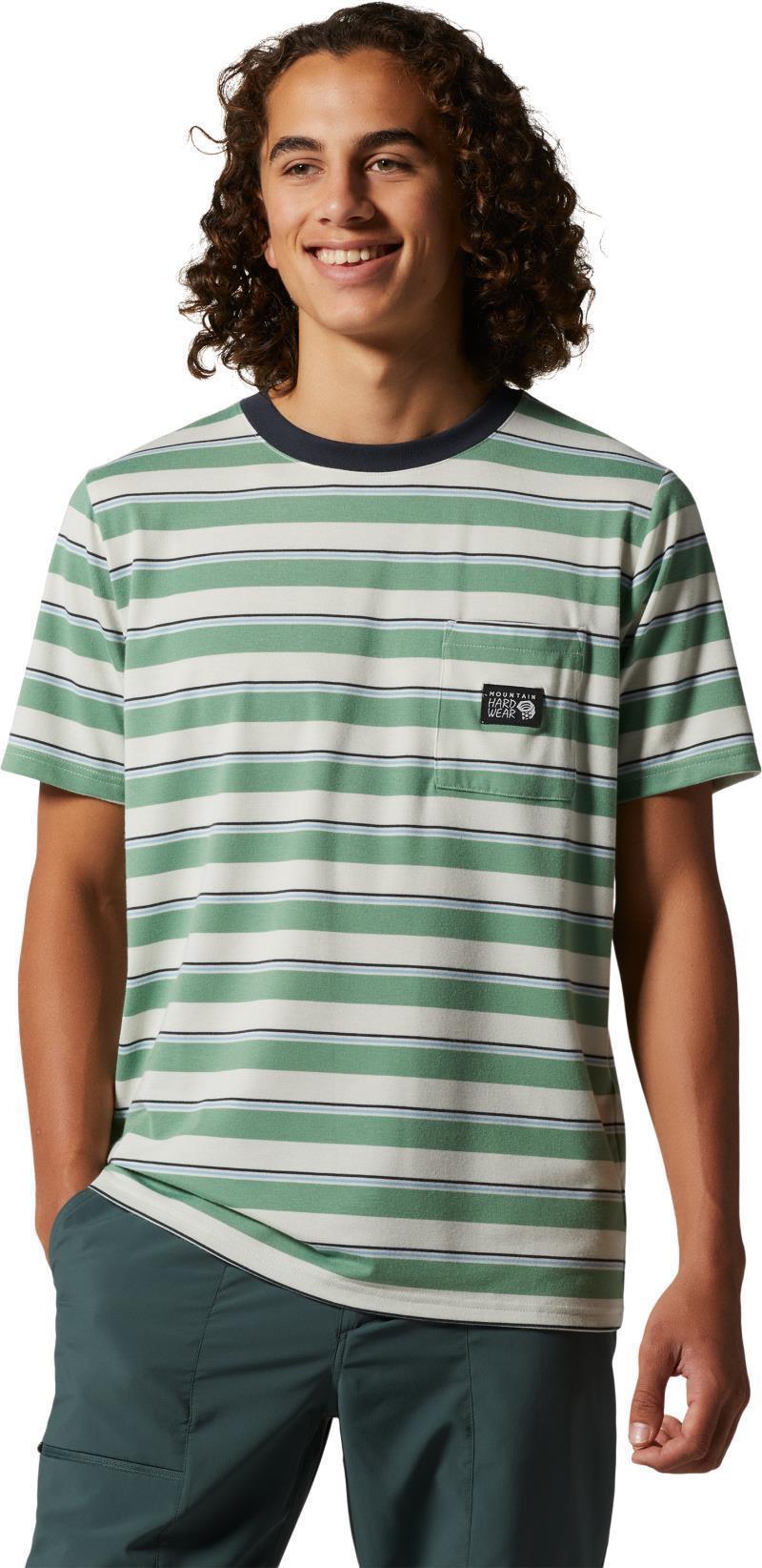 Wander Pass SS - Mens - stone west coast stripe 1