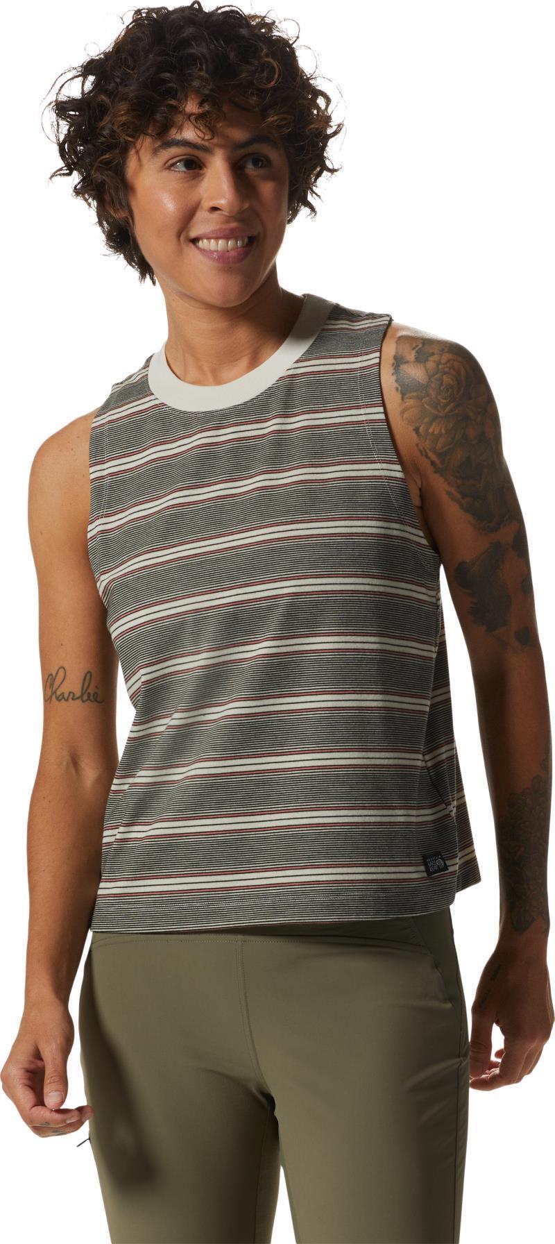 Wander Pass Tank - Womens - Stone Pacific Stripe 2
