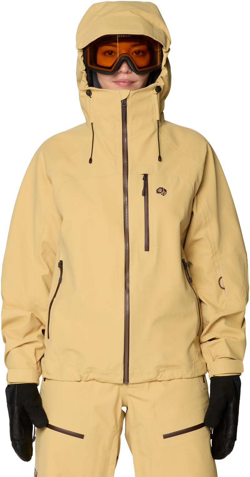 Warp Factor 3L Hooded Jacket - Womens - prairie 1