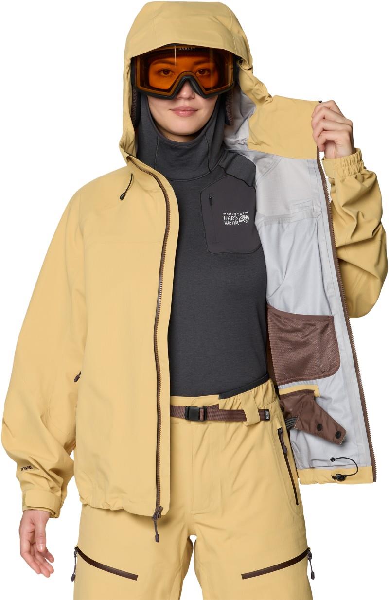 Warp Factor 3L Hooded Jacket - Womens - prairie 1