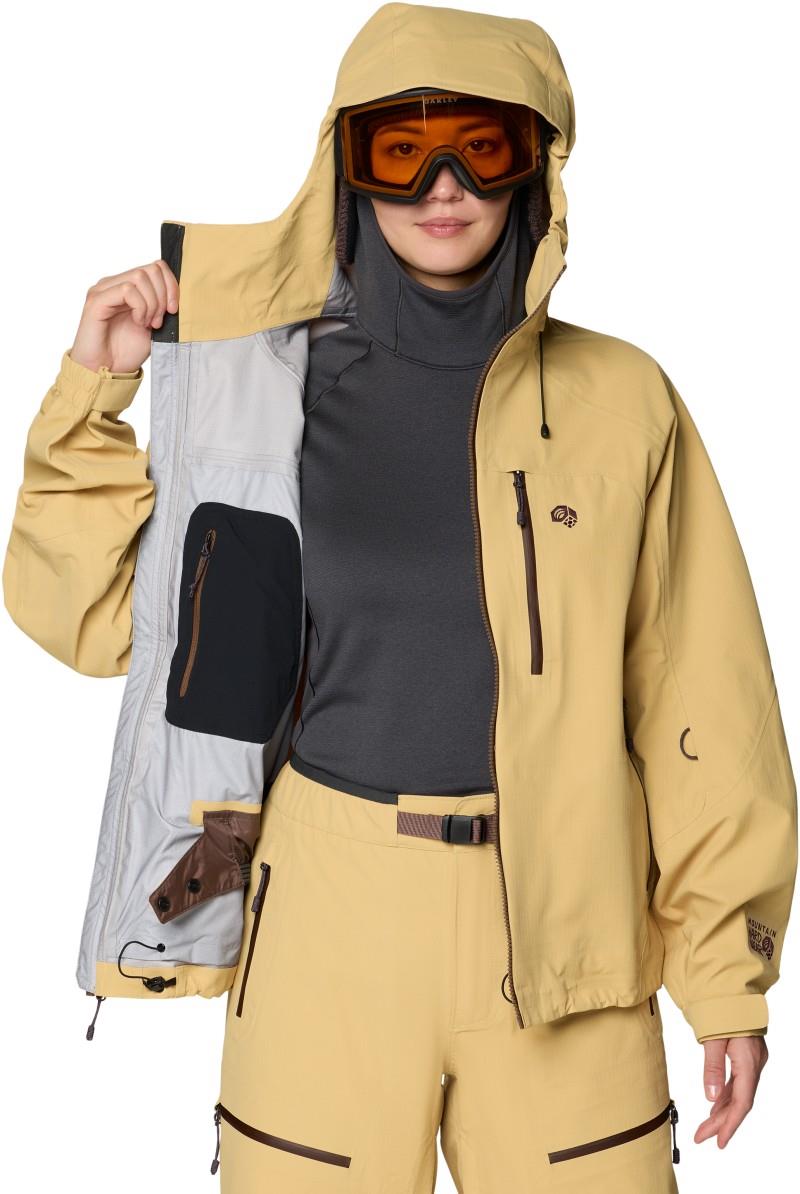 Warp Factor 3L Hooded Jacket - Womens - prairie 1