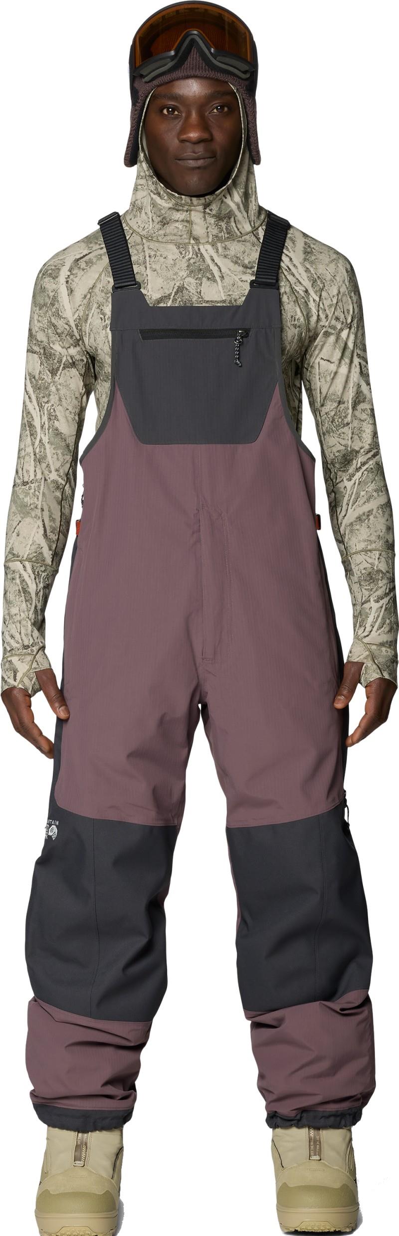Warp Factor Bibs, Short - Mens - purple sage / shark 1
