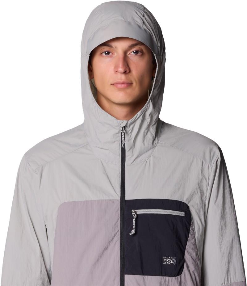 Wind Veil Hooded Jacket - Mens - approaching storm / half moon grey 1